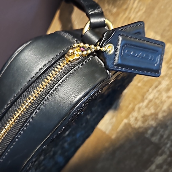 Coach Signature Sequin Crossbody - Picture 12 of 13
